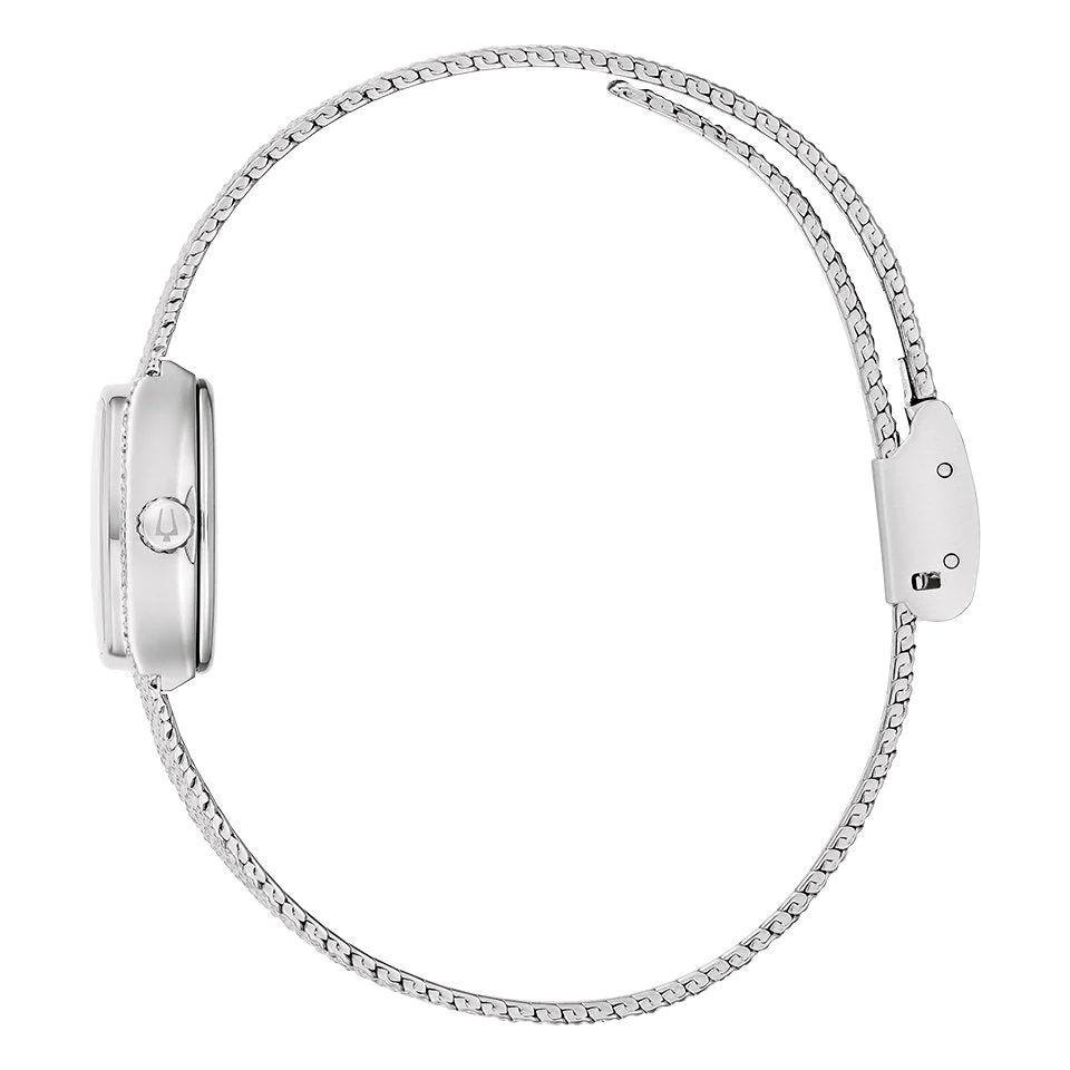 Bulova Goddess of Time Blue Stone Dial Ladies Watch 96L343