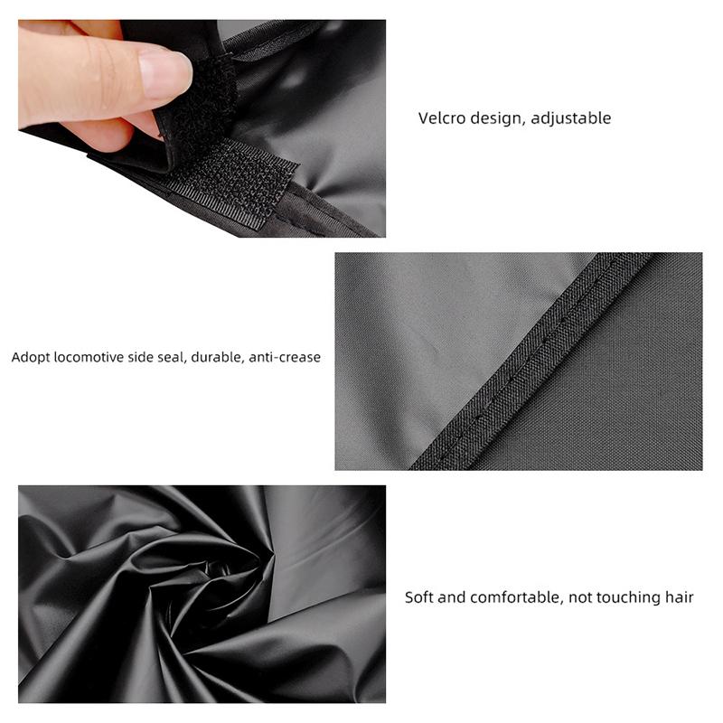 1 Pcs Barbershop Hairdressing Cape Waterproof Hair Coloring Wraps For Hair Color Shampoo Hair Dye Cloth Haircut Cloak Tools