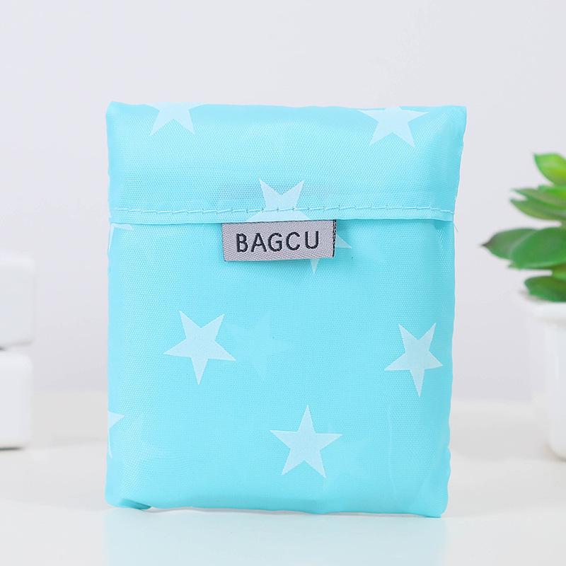 Eco-Friendly Large Capacity Foldable Tote Bag with Logo Print - Creative and Portable Design