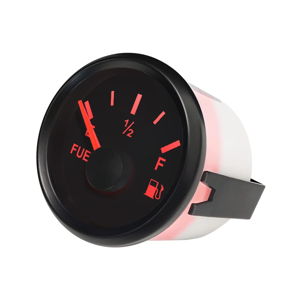 ELING Zaručený palivoměr, Měřič paliva, 0-190ohm, 52mm, 9-32V, Podsvícený