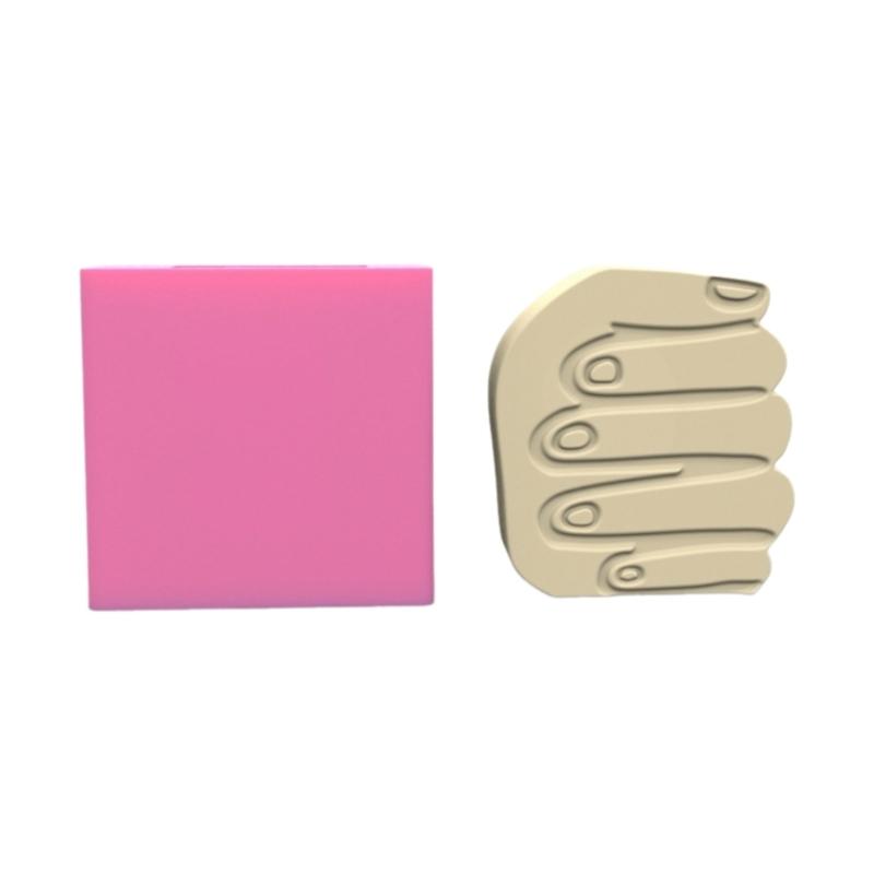 Innovative Silicone Moulds Flower Vase Molds Hand Shape Flexible Ornament Molds Unique Flowerpot Moulds for Crafting