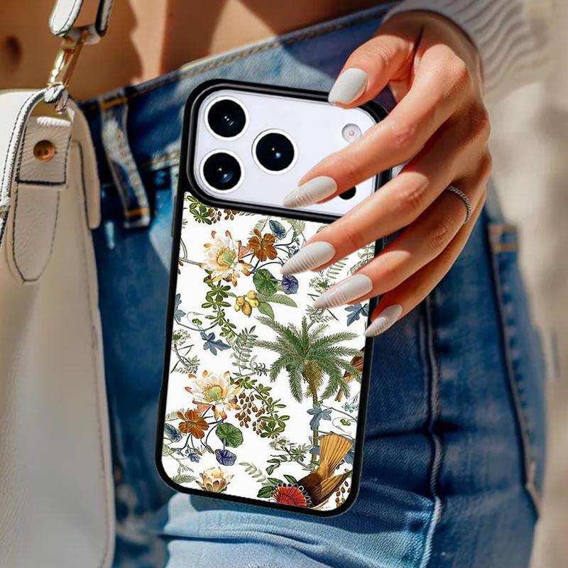 Garden Birds Phone Case For iPhone 17 Air 14 15 13 12 Max Cover For Apple 14 15 16 16e 11 Pro Max Plus Coque