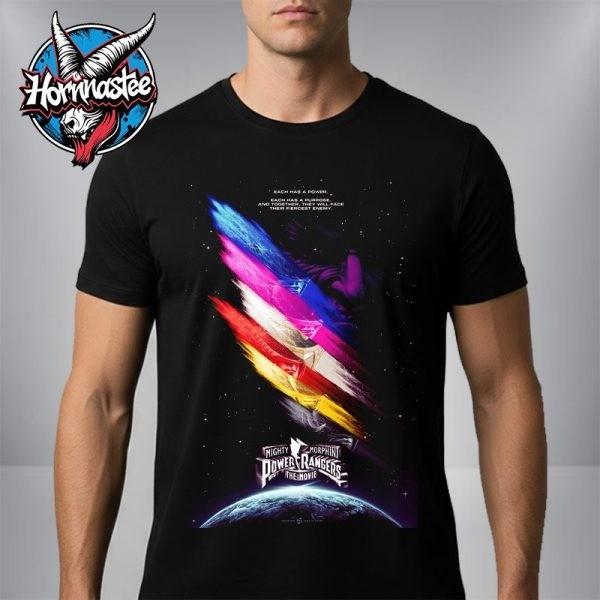 Могучие Рейнджеры Морфина Фильм Постер от Мэтта Райана Тобина Унисекс Футболка Унисекс Футболка XL