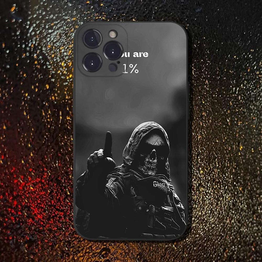 Army Special Forces Phone Case For iPhone 16,15,14,13,12,11 Plus,Pro Max,XS,X,XR,SE,Mini,8,7,Soft Silicone Black Cover