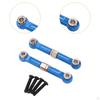 2 Pieces 1:14 RC Car Steering Linkage Pull Rod Linkages Arm Tie Spare for 14211 Trucks Model DIY