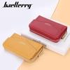 Versatile High-End Women's Cute Short Wallet with Card Slots & Zippered Coin Purse