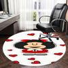Mafalda Chair Mat - Round Carpet for Home Decor, Office Use, Living Room