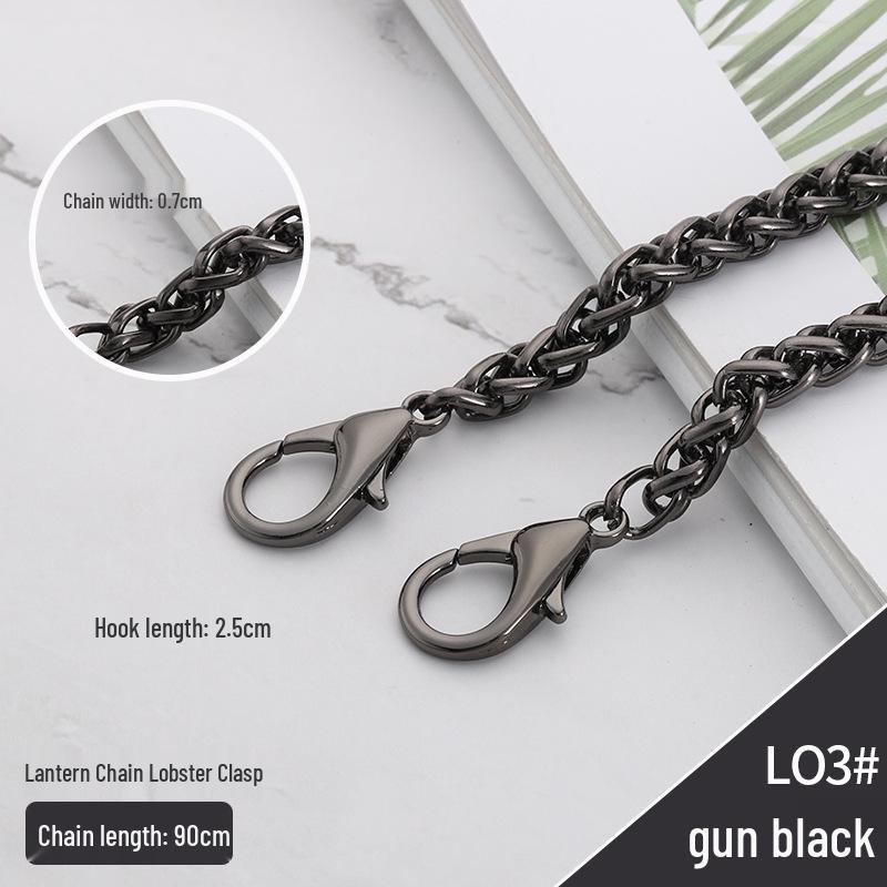 

Металлические цепочки для сумок премиум-класса в разных стилях - Продаются отдельно 110CM