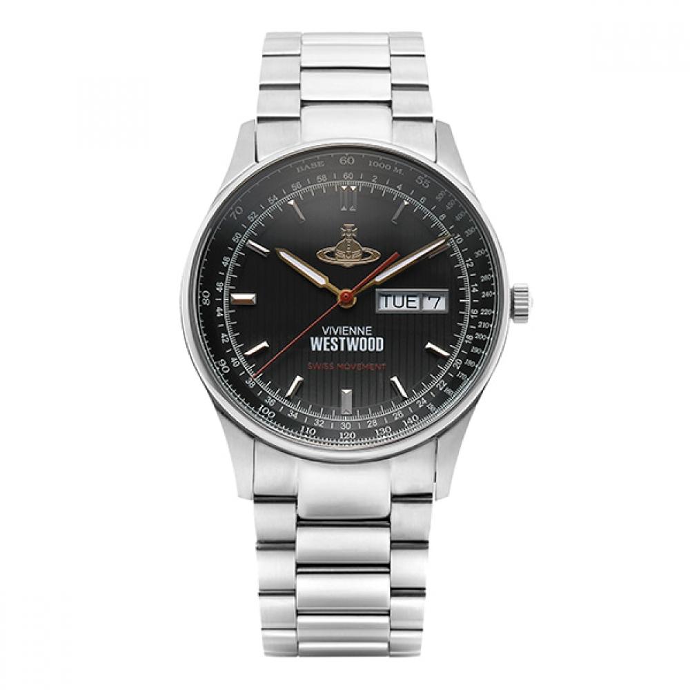 

Vivienne WeStwood Vv207bkSl Мужские металлические часы Cranbourne VV207BKSL