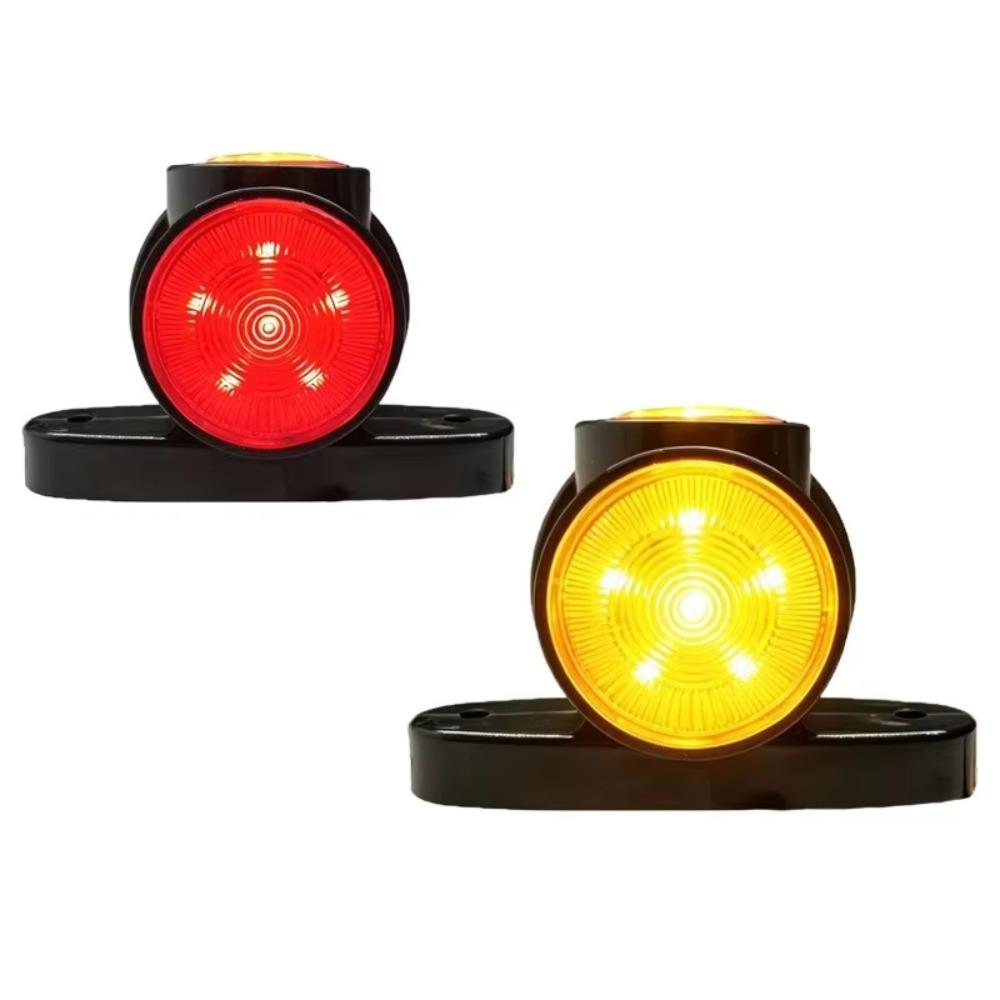 2 PCS Taillight Truck Waist Light 12V 24V Side Marker Lighting Retro Car Outline Marker Truck 2 PCS