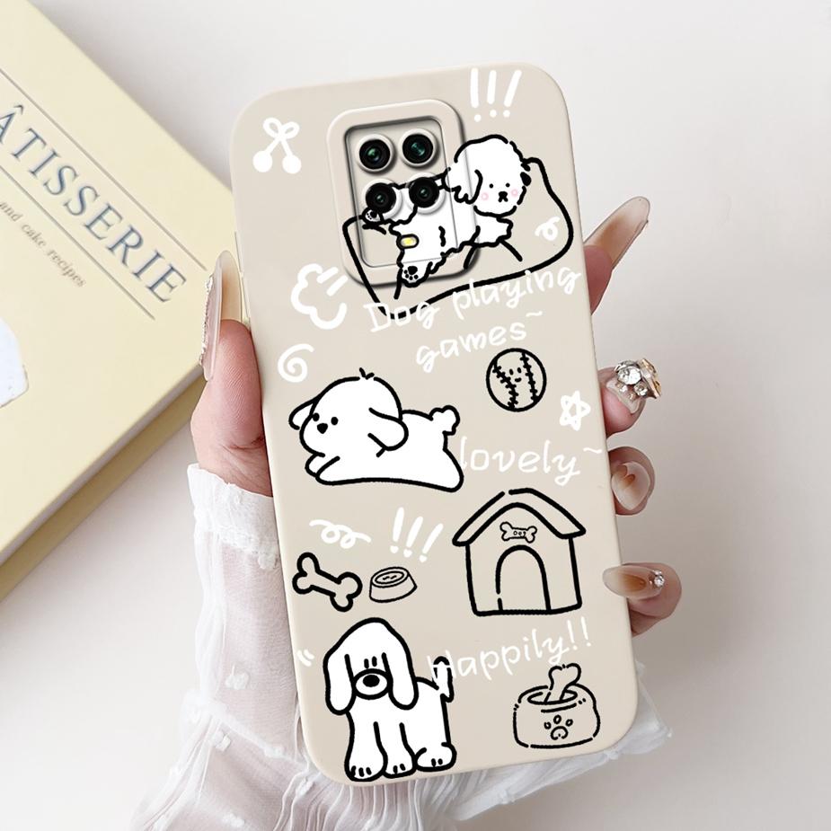 For Xiaomi Redmi Note 9 Pro Case Cute Funny Cartoon Cover Full Protection Phone Case For Redmi Note 9 Pro Max Note9 9S Soft Bags