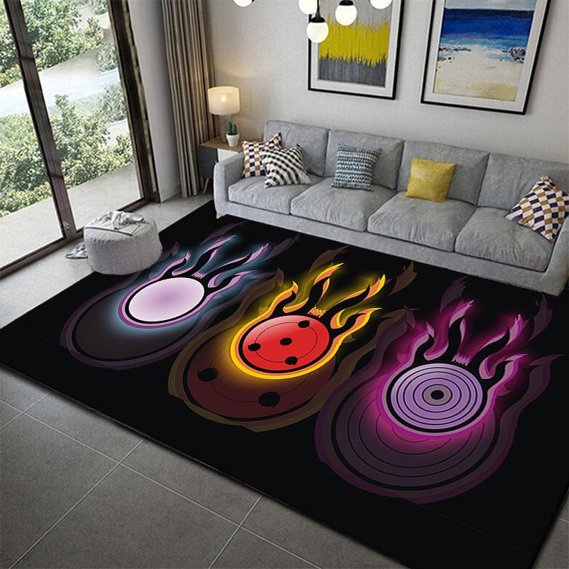 

Naruto Vintage Anime Style Rug Durable Non-Slip Carpet for Living Room Bedroom 60x90cm