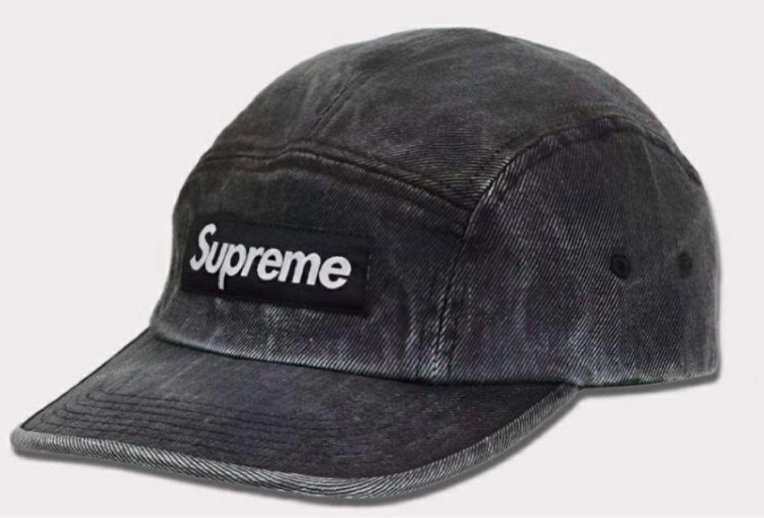 

[USED] Supreme Coated Denim Camp Cap