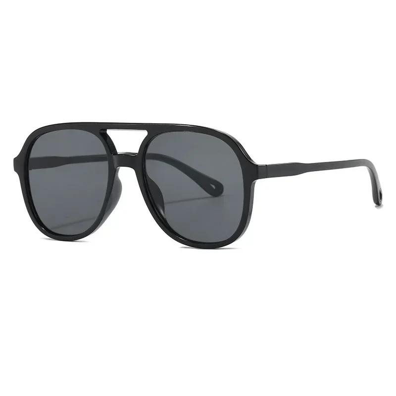 

New Leopard Print Toad Sunglasses Women Retro Lightweight Large Frame UV400 Protection As shown