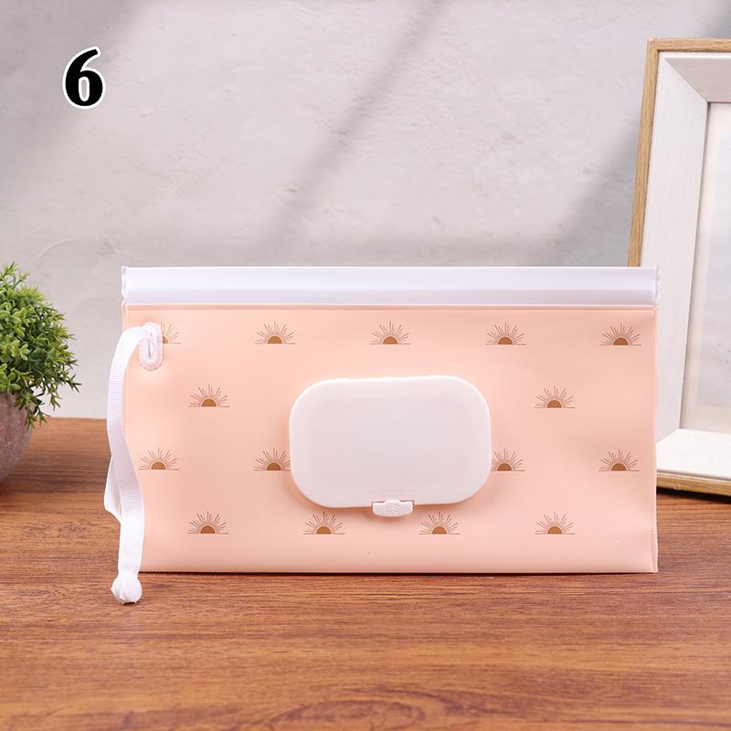 

1 шт. Ева Портативная коробка для салфеток на кнопках Сумка для влажных салфеток Крышка-клапан Косметичка Уличные полезные аксессуары для детской коляски 6