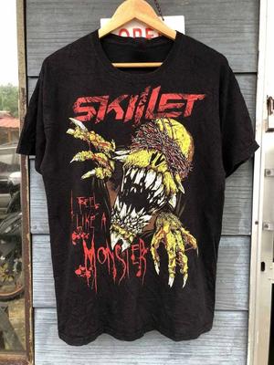 T-shirt in 100% Cotone Uomo Skillet Band I Feel Like A Monster Album Top Dalla S alla 5XL 2F1886