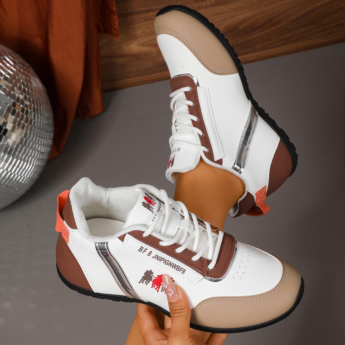 

Модные женские кроссовки Модный тренд На шнуровке Спортивная обувь Женские Повседневные кроссовки на толстой подошве Женские Износостойкая Дышащая сетчатая обувь 35 хаки