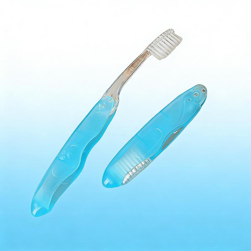 

’ 1Pc Portable Disposable Foldable Travel Camping Toothbrush Tooth Oral Cleaning Tools