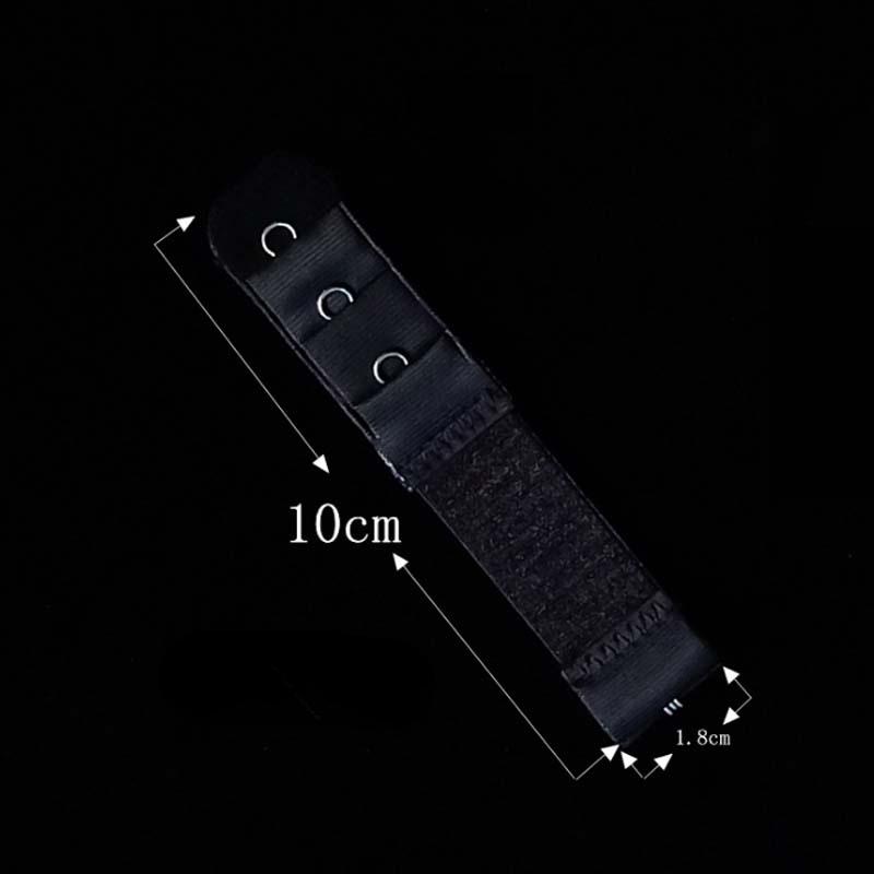 

1 шт. Удлинитель для бюстгальтера Нейлон 1 ряд 3 крючка Застежка Удлинение Эластичный на бретельке Удлинители для бюстгальтера Регулируемые Аксессуары для интимного белья 1PC