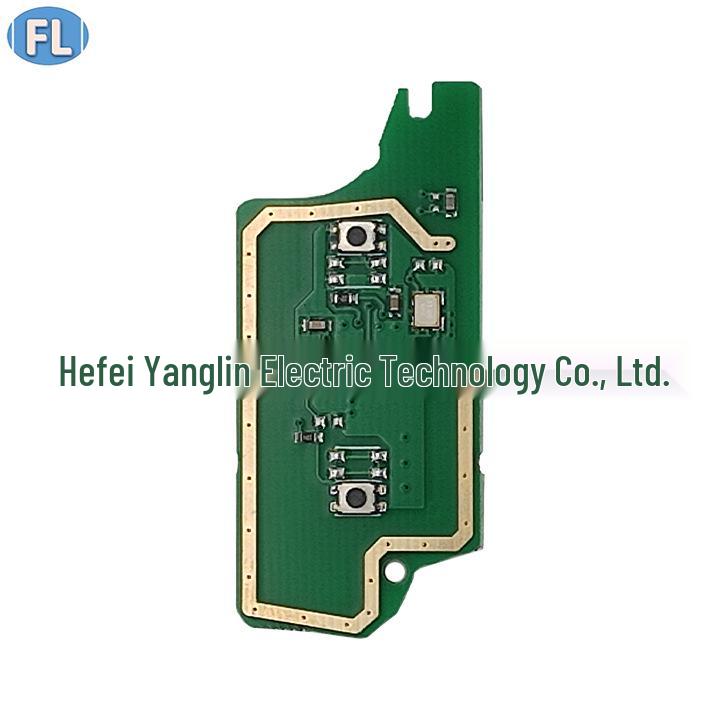 Compatible 3-Button Folding Key with 433 MHz Frequency & 46 Chip for Peugeot 408