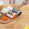 Chef Cutter Sharpener 3-Stage Scissor Grinding Stone USB Charging Automatic Cutter Sharpening Tools For Polishing Razor Kitchen