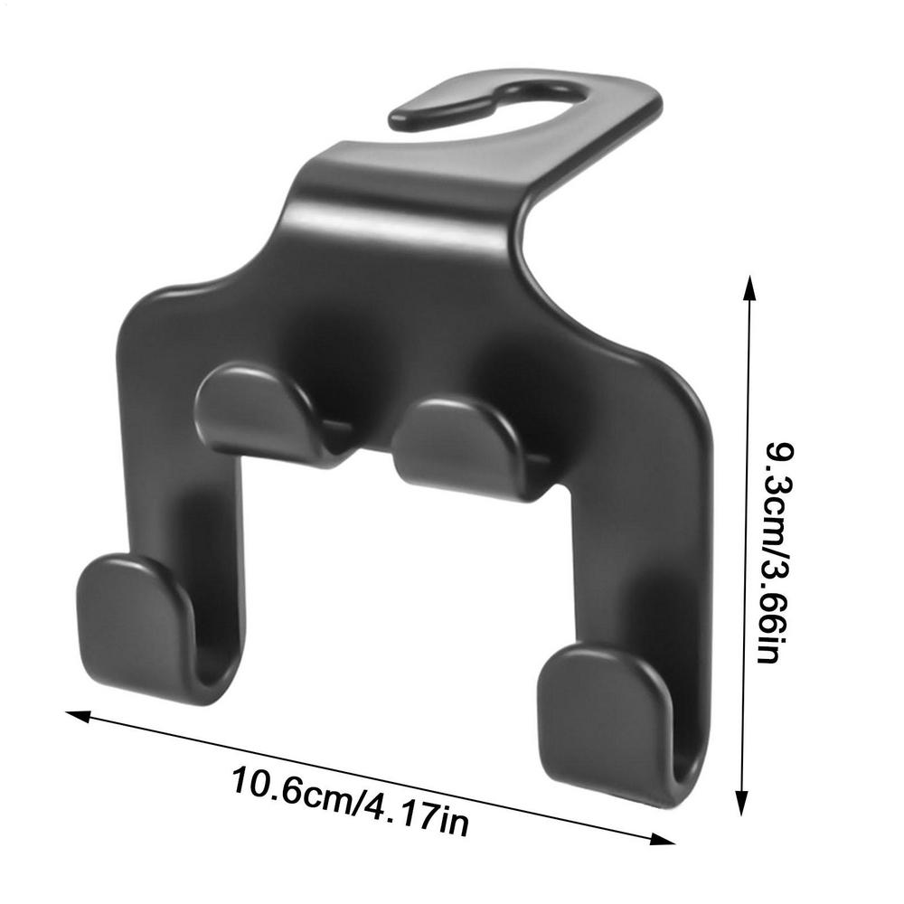 

Auto Seat Head Hooks 2 In1 Car Rear Seat Hanging Holder Interior Hook Organizer Back Seats Headrest Hanger Hook Car Accessories