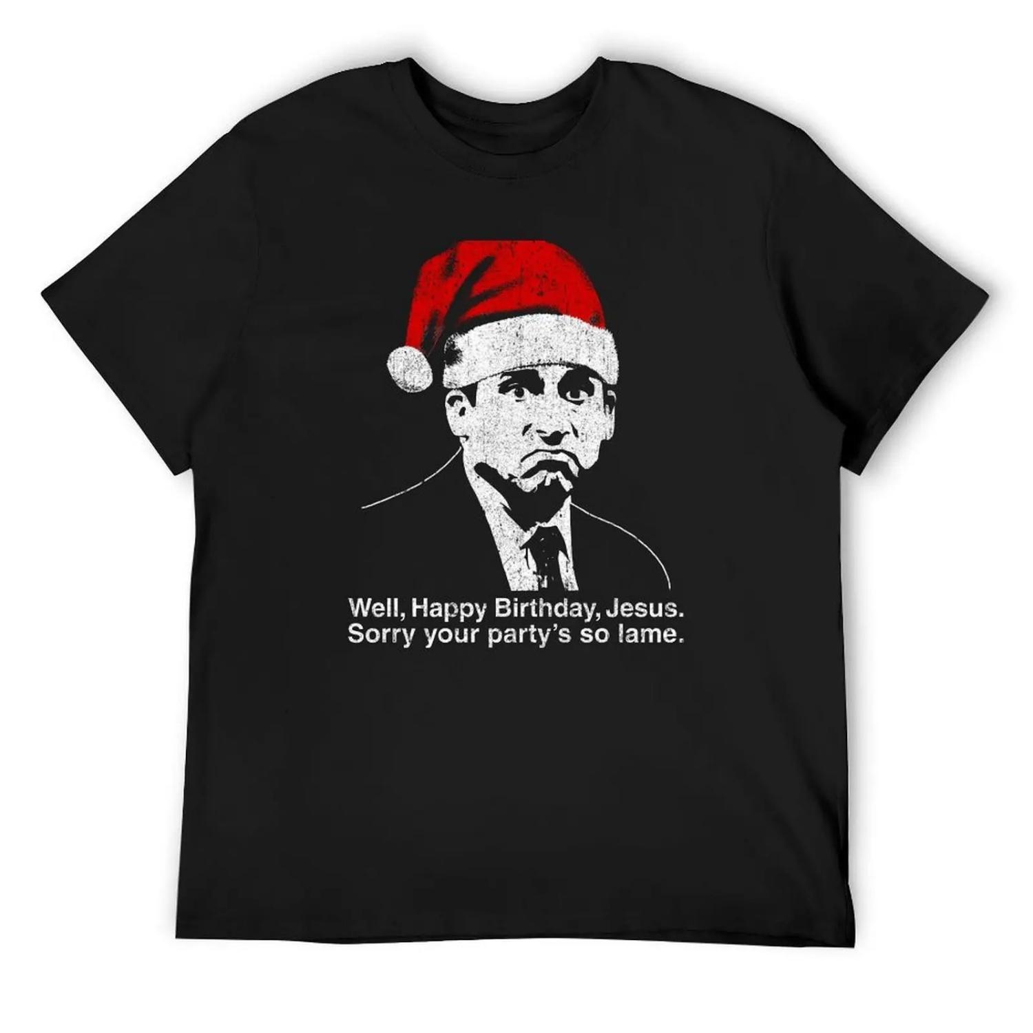 Happy Birthday Jesus T-Shirt Man t-shirt valentines boutique clothes t shirt men S