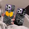 Band W-wu Klassische T-tang Handyhüllen Für IPhone 17 16 15 14 13 12 11 Plus Pro Max Pro Farbe Mattes Cover