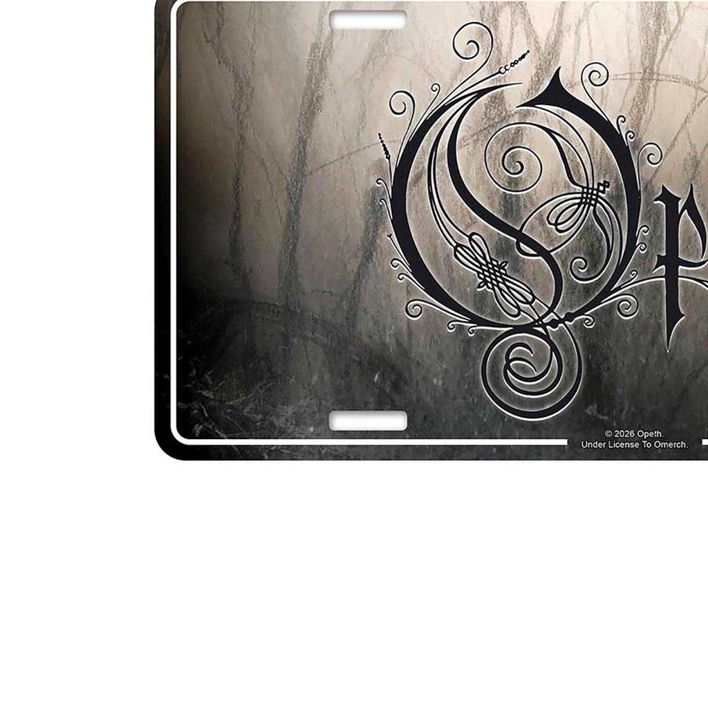 Opeth Blackwater Park Kennzeichenschild