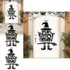 And Bat Witch Theme Halloween Door Hanging Decorations For Festive Ghost Party