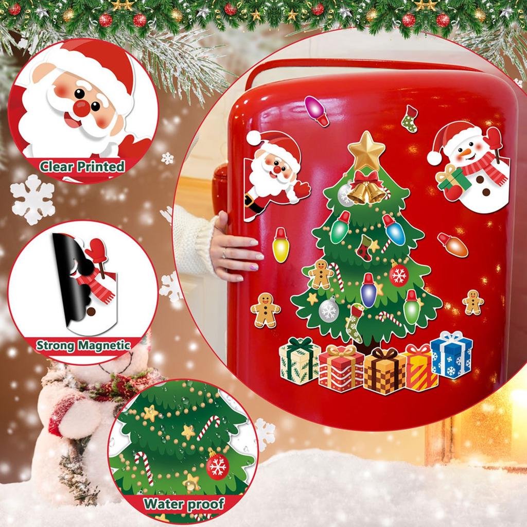 Magnetic Refrigerator Stickers, Soft Magnetic Garage Door Stickers, Car Body Decorations, Christmas Magnetic Stickers.