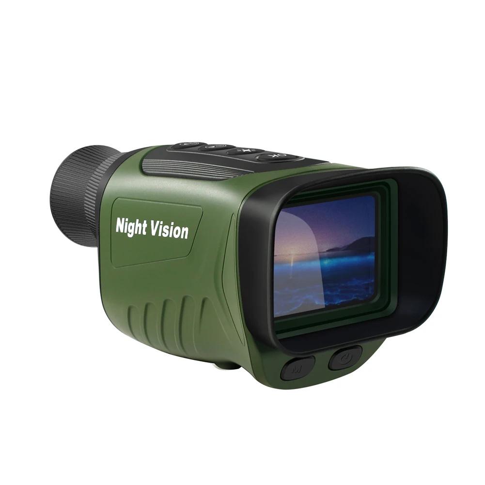 Digital Night-Vision Monocular 40MP 2.5K Infrared Telescope 984ft Night-Vision Distance 8X Digital Zoom 6X Optical Magnification