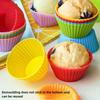 Moule à Muffins Réutilisable en Silicone de 2,8 pouces Pour une Cuisson et un Nettoyage Faciles