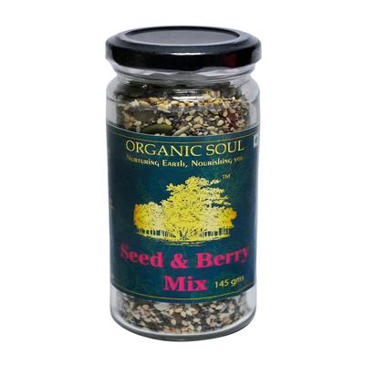 Mischung aus Samen und Beeren (145 g), Samen- und Beerenmischung, Bio-Seele
