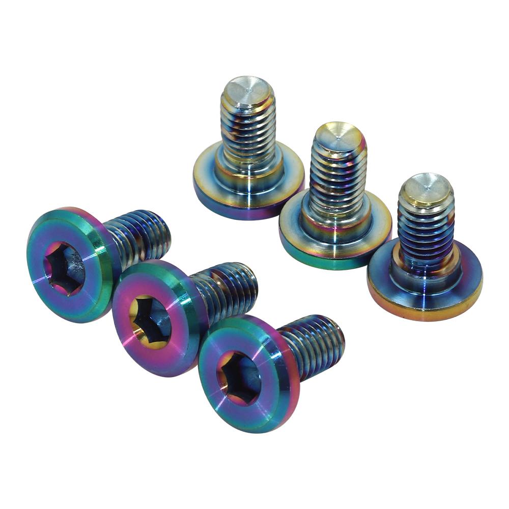 Rear Brake Disc Bolt Screws For Kawasaki KX125 250 KX250F 450F KX250X 450X 2003-2023