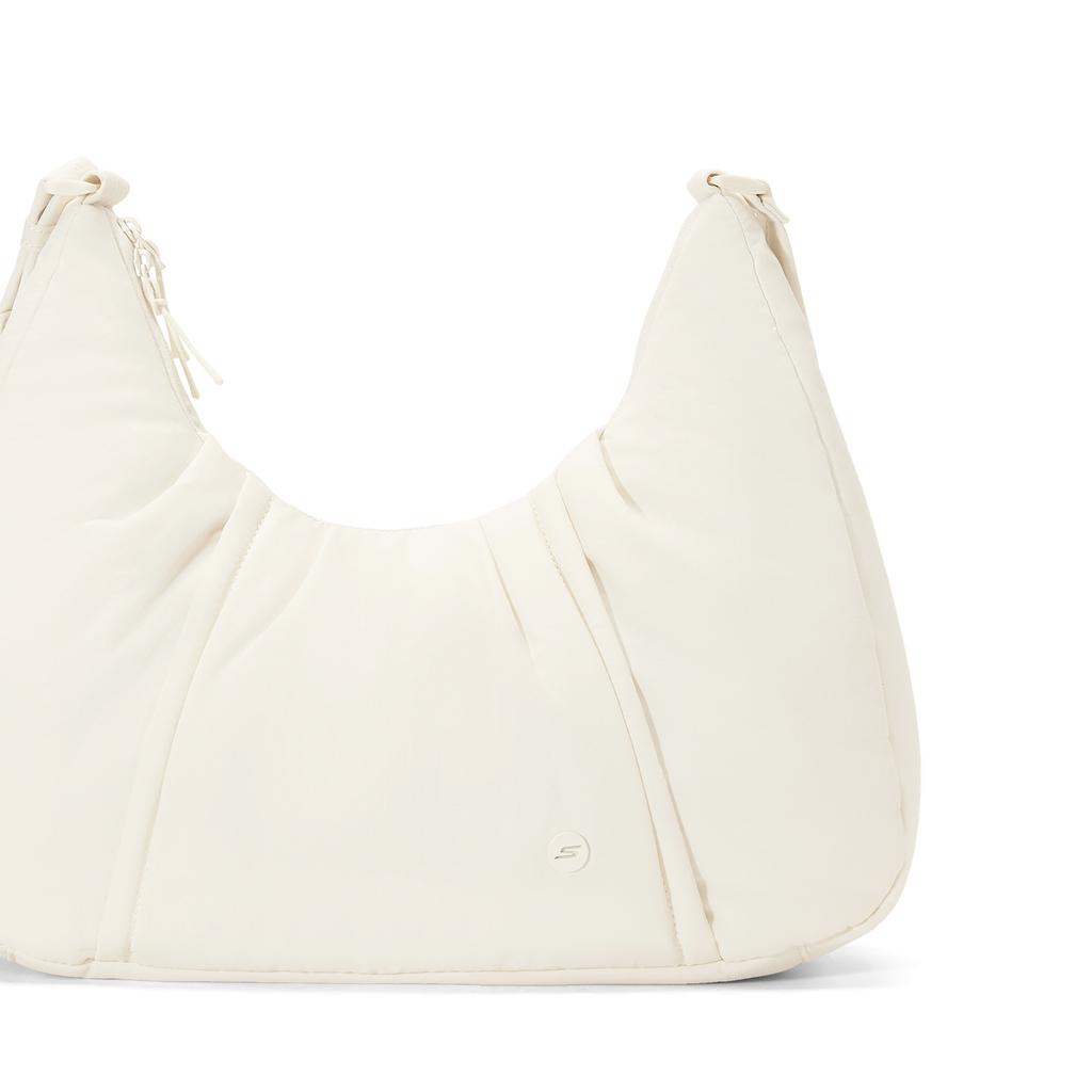 New Skechers Waterproof Fabric Crossbody Bag, Shoulder Bag Regular Women's Tofu White P325U023-0211