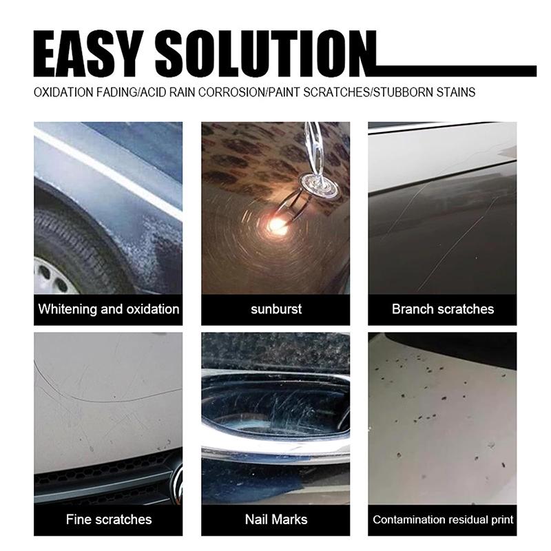 Car 50Ml Scratch Remover Wax Polishing Compound Auto Wheel Hub Rust Cleaning Agent V-Vaxy Car Scratch Repair Polishing Wax