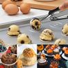1/3PCS 304 Stainless Steel Ice Cream Scoop Ice Ball Maker Cookie Dough Scoop  Kitchen Tools