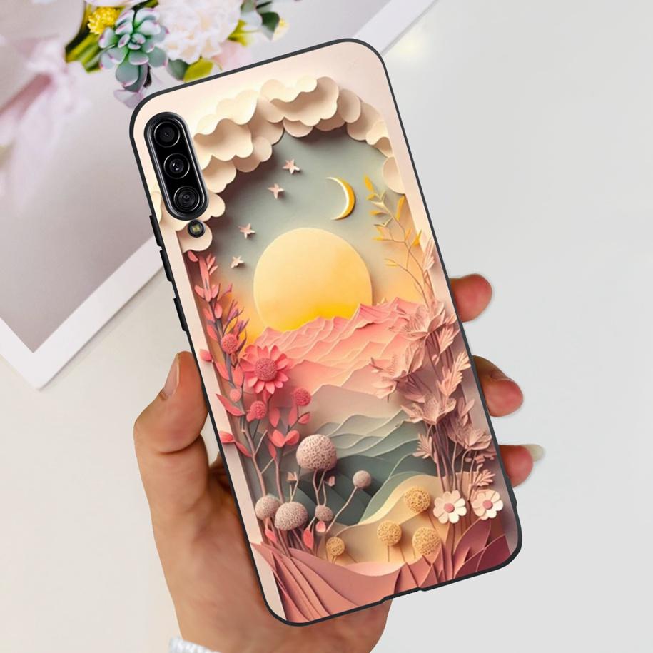 For Samsung Galaxy A90 5G Case Popular Flower Soft Silicon Phone Cover For Samsung A90 5G Fundas A 90 SM-A908N Shockproof Bumper