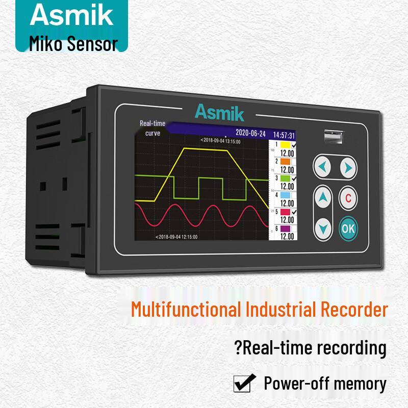 Asmik MIK-R200T Multi-channel Paperless Data Recorder (CN version) Standard