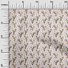 oneOone Cotton Flex Light Beige Fabric Cactus Craft Projects Decor Fabric Printed By The Yard 40 Inch