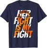Orange Ribbon Leukemia Awareness Family Support Gift Unisex T-Shirt