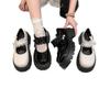 Mädchen Prinzessin Loafer Schuhe für Frühling Herbst Schwarze Kleiderschuhe Bequeme Flache Schuhe mit Niedrigem Absatz Lässige Flats