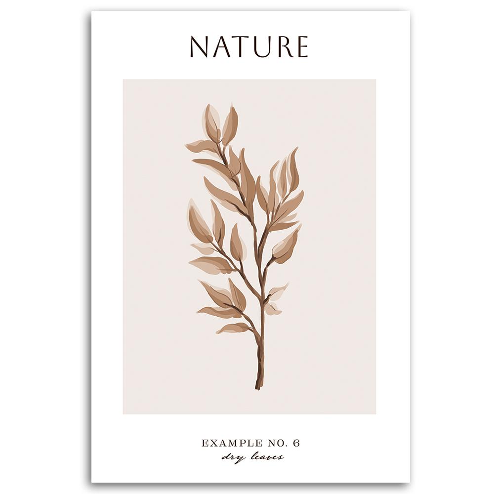 Canvas print, Dry leaves - Nature