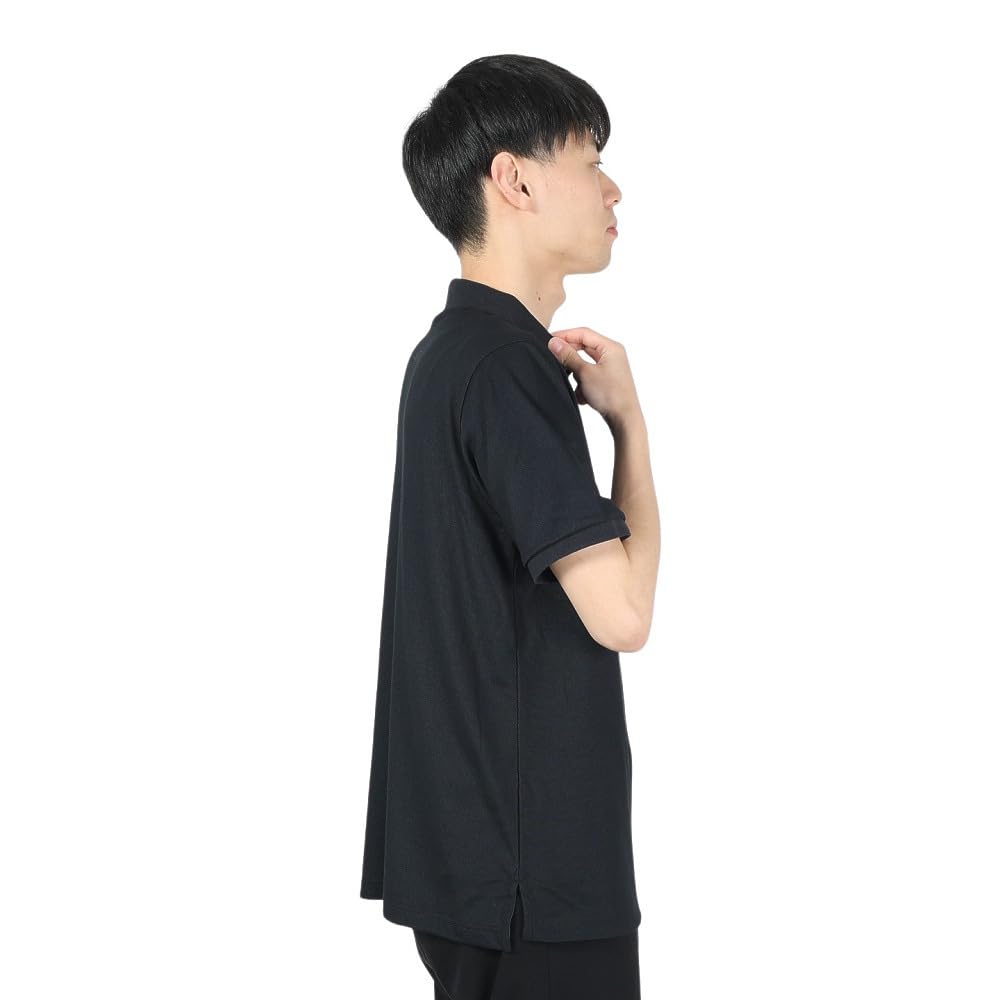 Columbia Cove Dome Butte Solid Piqué Polo AE0412, Men's Medium, Black