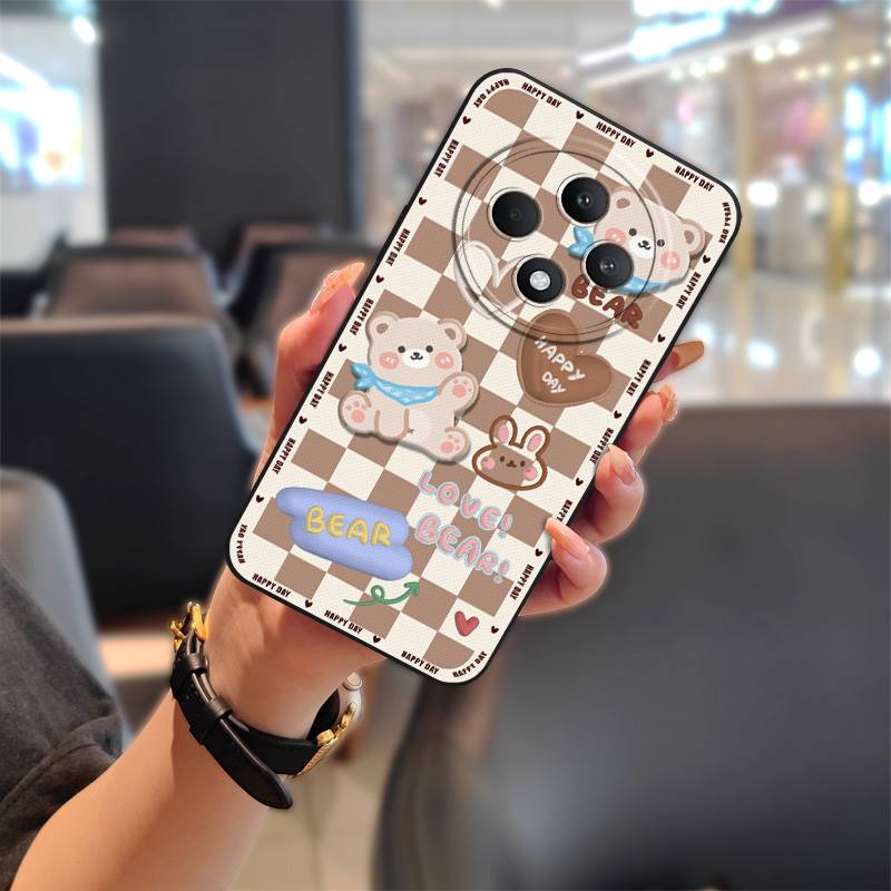 Fashion Design Dirt-resistant Phone Case For OPPO Reno12F 5G Shockproof Anti-dust Full Wrap Back Cover Cartoon Durable