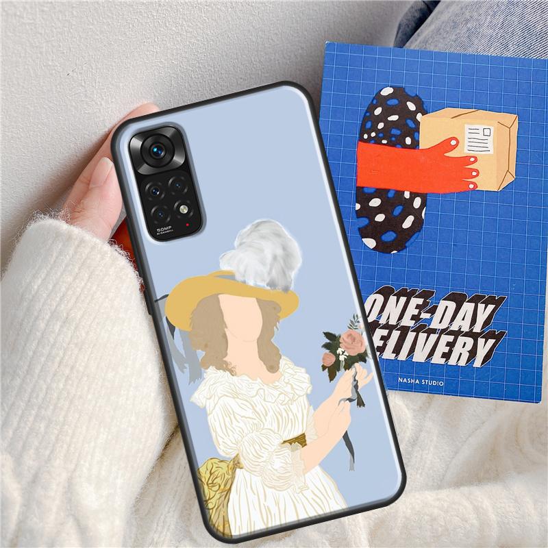 Marie Antoinette Case For Xiaomi Redmi Note 12 Pro 8 9 10 11 Pro Note 12S 10S 11S 9S 9C 10A 10C 12C Cover