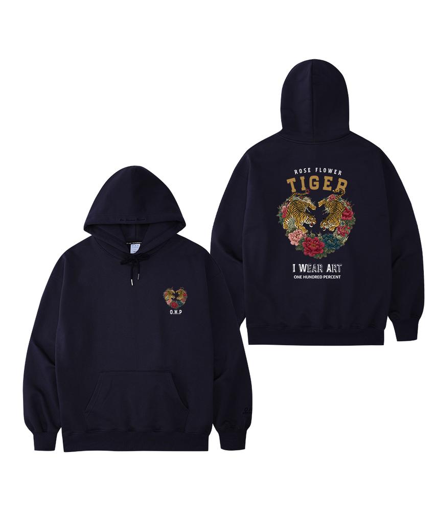 Ohpxharmonia Heart Tiger Oversized Heavy Hoodie 6 (A Type)