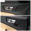 Dashboard AC Air / Window Lift / Handle Bowl / Head Lamp Cover Trim Carbon Fiber Interior Accessories For VOLVO XC60 2018 - 2024