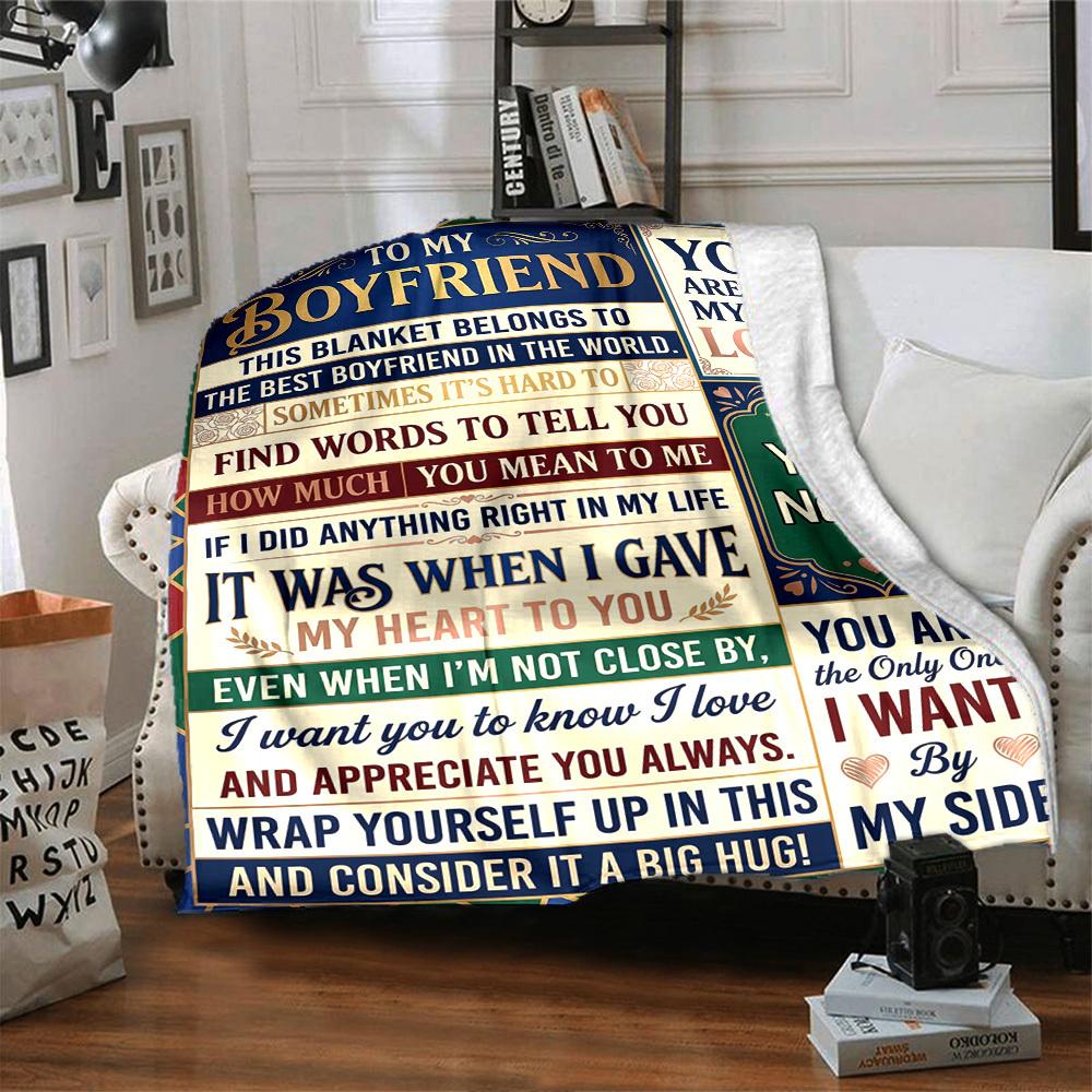Love And Appreciation Blanket Personalized Name Blankets Soft And Comfortable Against The Skin Naps And The Office A Wonderful Gift For Friends Family
